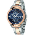 Maserati Ingegno R8873619002 Two-Tone Rose Gold Blue Dial Men's Watch