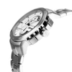 Maserati Ingegno R8873619004 Silver-Tone White Dial Men's Watch