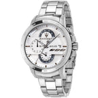 Maserati Ingegno R8873619004 Silver-Tone White Dial Men's Watch