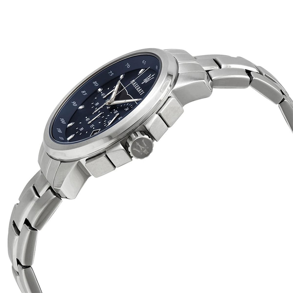 Maserati Successo R8873621002 Silver-Tone Blue Dial Men's Watch
