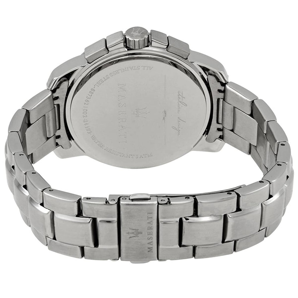 Maserati Successo R8873621002 Silver-Tone Blue Dial Men's Watch