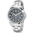 Maserati Successo R8873621006 Silver Gray Dial Chronograph Metal Men's Watch