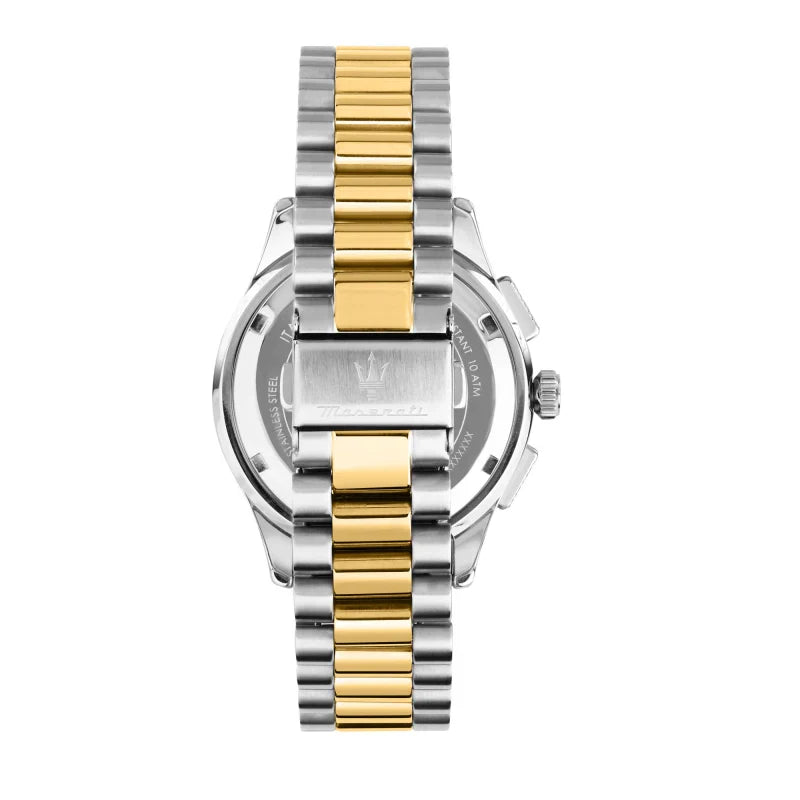 Maserati Sorpasso R8873624003 Two-Tone Gold White Dial Men's Watch