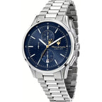 Maserati Sorpasso R8873624004 Silver-Tone Blue Sunray Dial Men's Watch