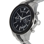 Maserati Circuito R8873627003 Silver & Black Dial Two-Tone Men's Watch