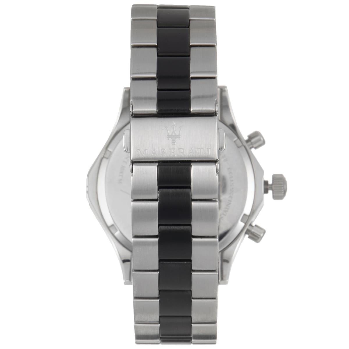 Maserati Circuito R8873627003 Silver & Black Dial Two-Tone Men's Watch