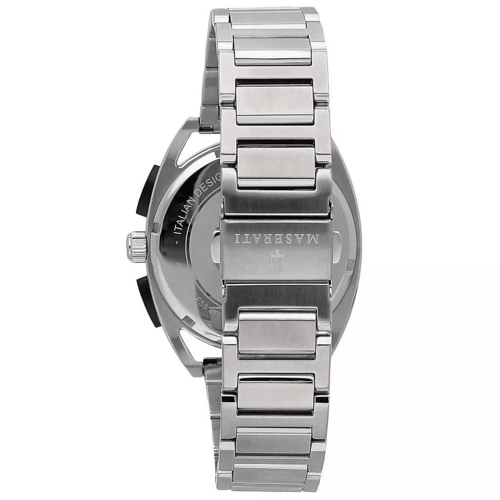 Maserati Trimarano R8873632003 Silver-Tone Black Dial Metal Men's Watch