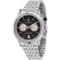 Maserati Legend R8873638001 Silver-Tone Black Panda Dial Men's Watch