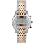 Maserati Legend R8873638002 Two-Tone Rose Gold White Panda Dial Men's Watch