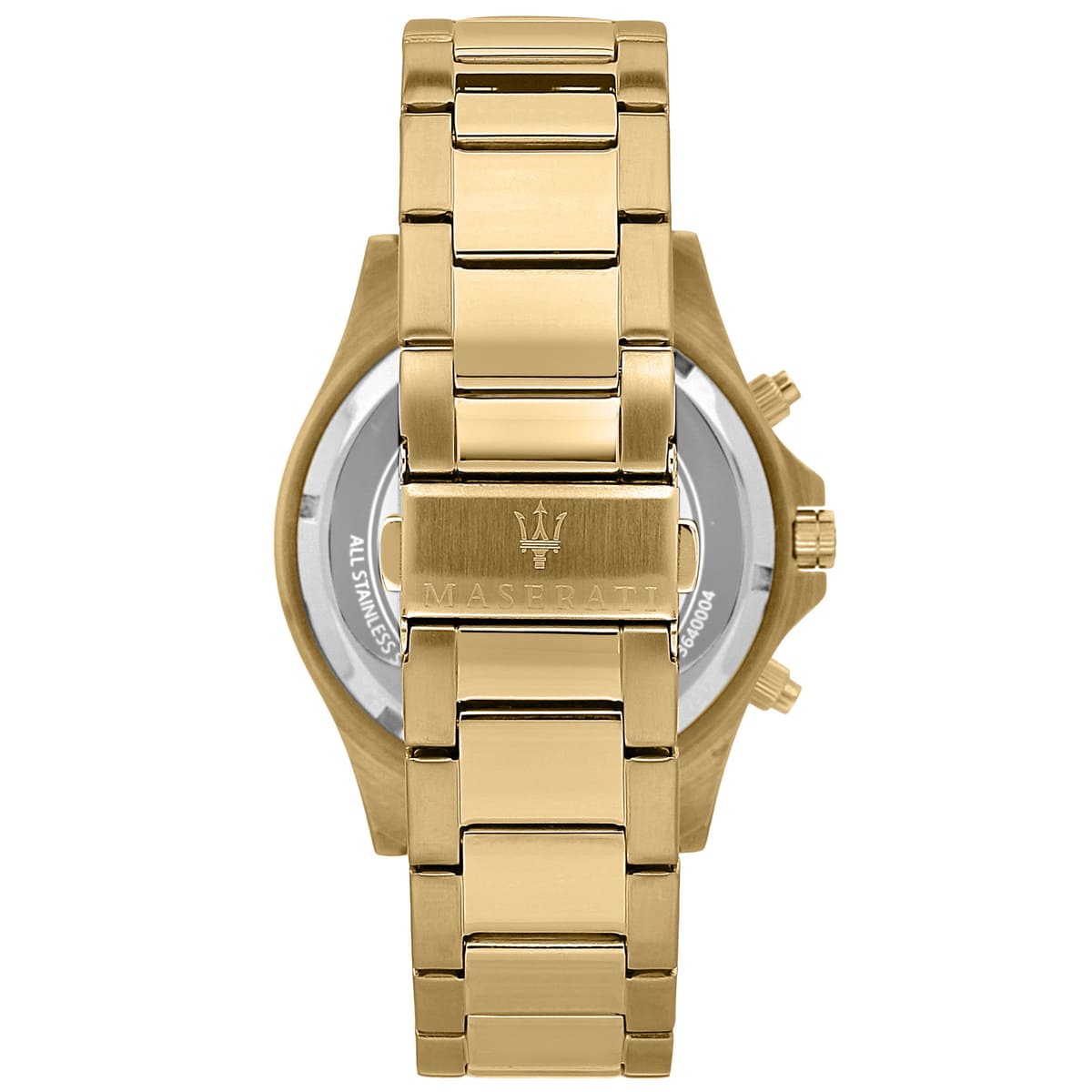 Maserati Sfida R8873640008 Gold Metal Blue Racing Dial Men's Watch