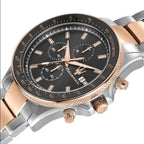 Maserati Sfida R8873640014 Two-Tone Rose Gold Grey Dial Men's Watch