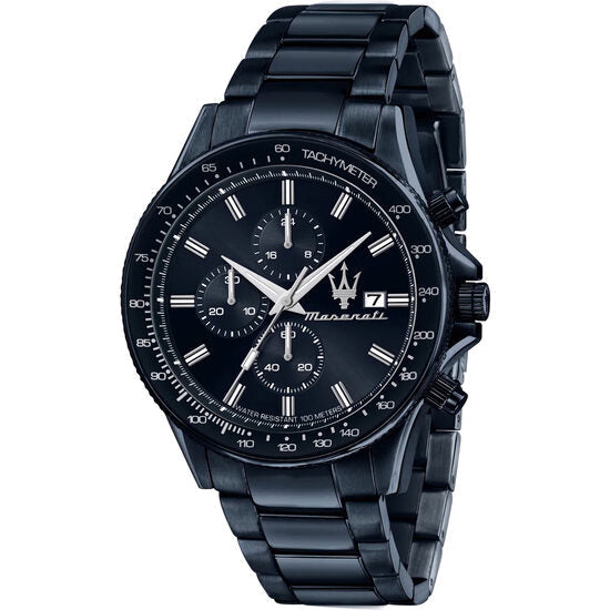 Maserati Sfida R8873640023 All Blue Chronograph Metal Men's Watch