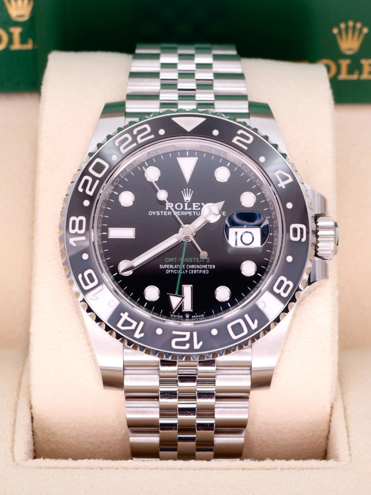 Rolex GMT-Master II “Bruce Wayne” – Black Dial & Black Ceramic Bezel Oyster Bracelet