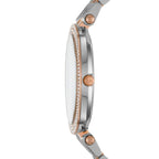 Michael Kors Darci MK3726 Two-Tone Watch with Rose Gold Celestial Star Dial