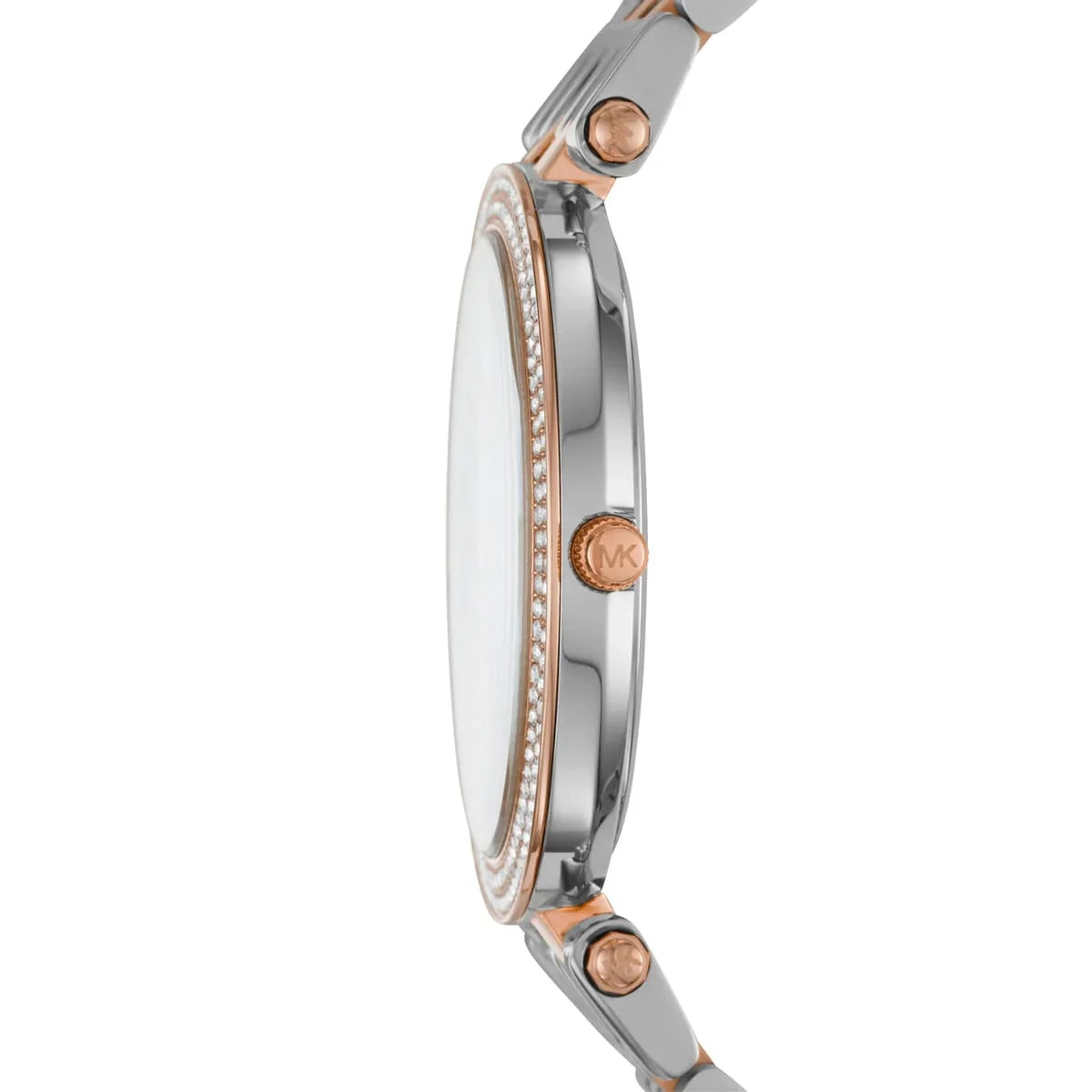 Michael Kors Darci MK3726 Two-Tone Watch with Rose Gold Celestial Star Dial