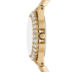 Michael Kors Lennox MK7395 Gold-Tone Watch with Emerald Green Dial