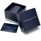 Tommy Hilfiger Men’s Baker Watch – Model 1710645 – Blue Dial & Brown Leather Strap