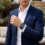 Tommy Hilfiger Evan 1710397 Full Navy Blue Mesh Chronograph Men's Watch