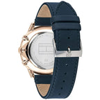 Tommy Hilfiger Cooper 1710405 Multi-Function Blue Dial Men's Blue Leather Watch