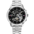 Tommy Hilfiger Henry 1710477 Men's Silver Steel Skeleton Dial Watch