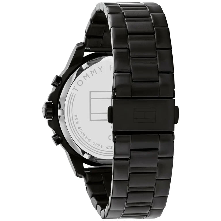 Tommy Hilfiger Henry 1710478 Black Skeleton Dial Men's Watch