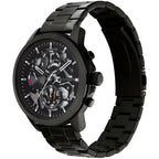 Tommy Hilfiger Henry 1710478 Black Skeleton Dial Men's Watch
