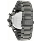 Tommy Hilfiger Legend 1710707 Gunmetal Steel Navy Skeleton Dial Men's Watch