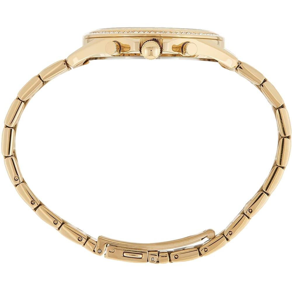 Tommy Hilfiger Ari 1781977 Gold-Tone Crystal Bezel Women's Watch