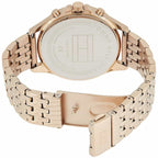 Tommy Hilfiger Ari 1781978 Rose Gold-Tone Crystal Bezel Women's Watch