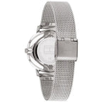 Tommy Hilfiger Pippa 1782149 Silver Case Navy Blue Dial Mesh Women's Watch