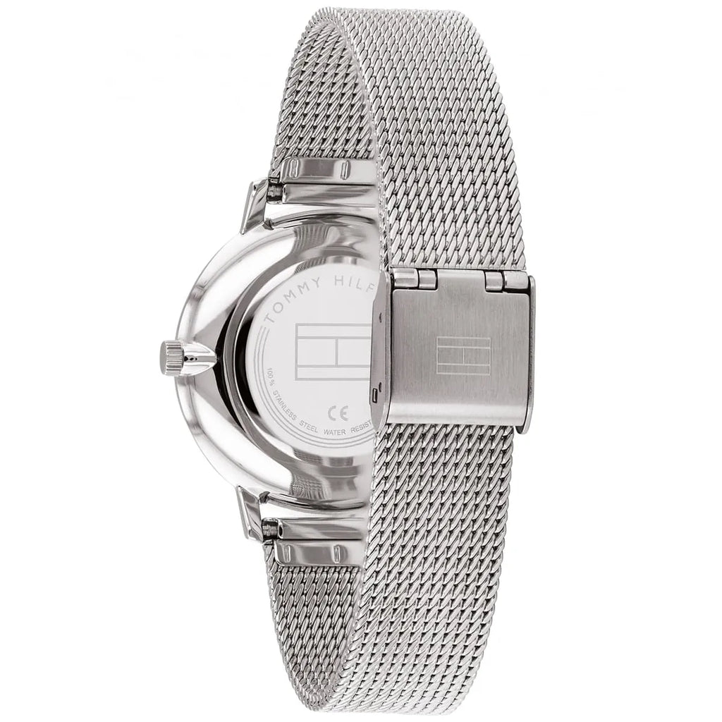 Tommy Hilfiger Pippa 1782151 Silver Case Rose Gold Dial Silver Mesh Women's Watch