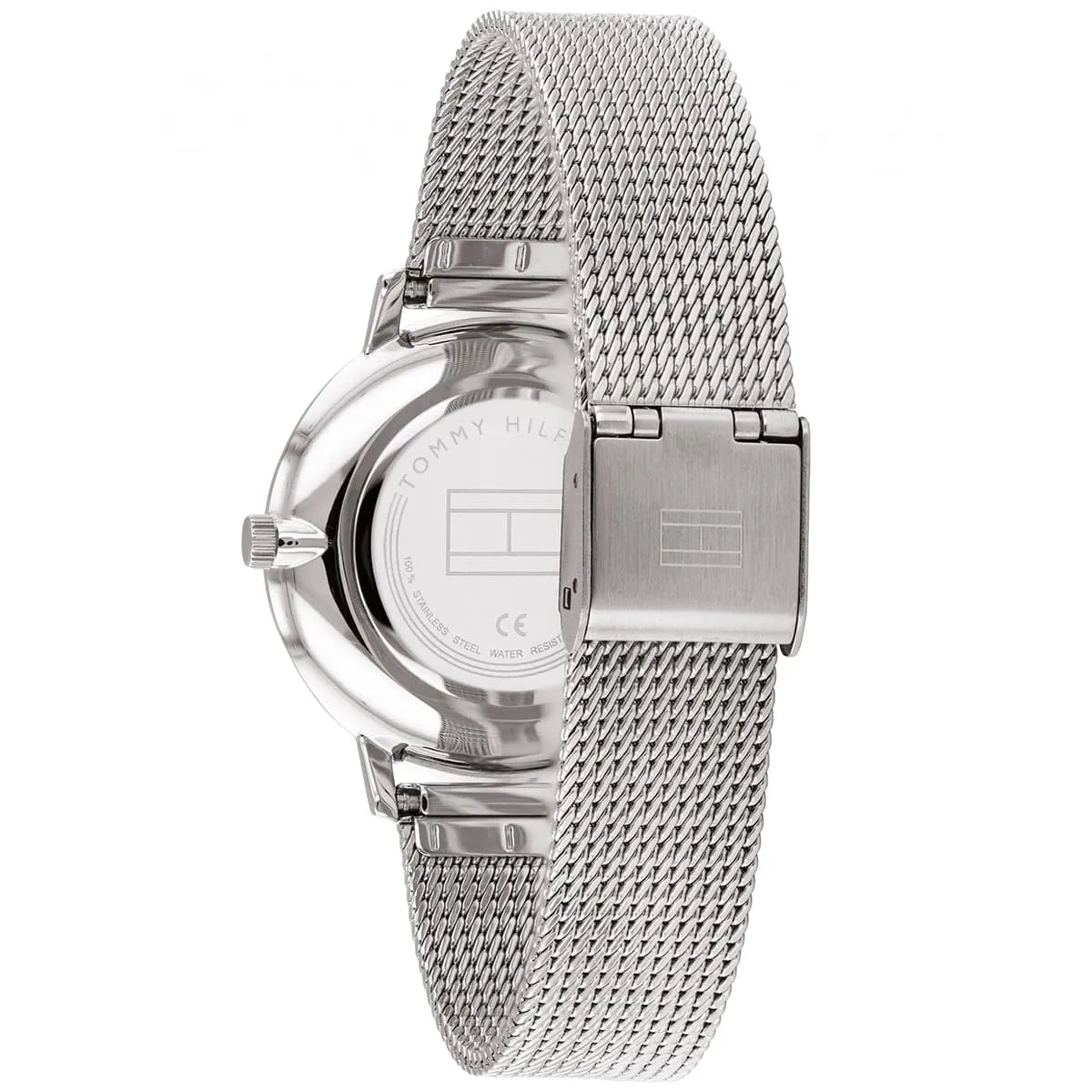 Tommy Hilfiger Pippa 1782151 Silver Case Rose Gold Dial Silver Mesh Women's Watch