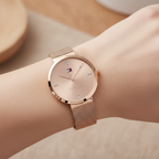 Tommy Hilfiger Liberty 1782218 Rose Gold Case Rose Gold Dial Mesh Women's Watch