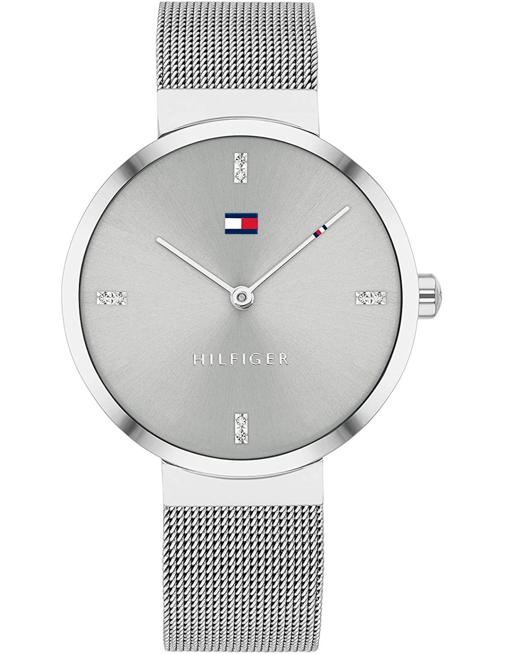 Tommy Hilfiger Liberty 1782220 Silver Case Silver Dial Mesh Women's Watch
