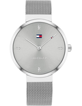 Tommy Hilfiger Liberty 1782220 Silver Case Silver Dial Mesh Women's Watch
