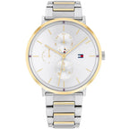 Tommy Hilfiger Jenna 1782299 Two-Tone Silver & Gold Multifunction Women's Watch