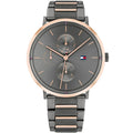 Tommy Hilfiger Jenna 1782300 Women's Gunmetal & Rose Gold Watch