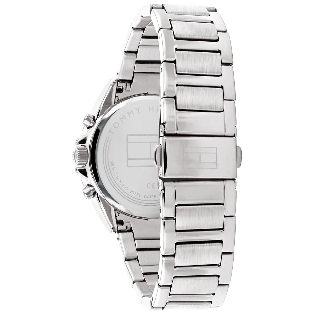 Tommy Hilfiger Kennedy 1782384 Silver Stainless Steel Crystal Women's Watch
