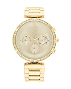 Tommy Hilfiger Kennedy 1782392 Full Gold Crystal Bezel Women's Watch