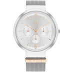 Tommy Hilfiger Lidia 1782537 Silver Dial Silver Mesh Women's Watch