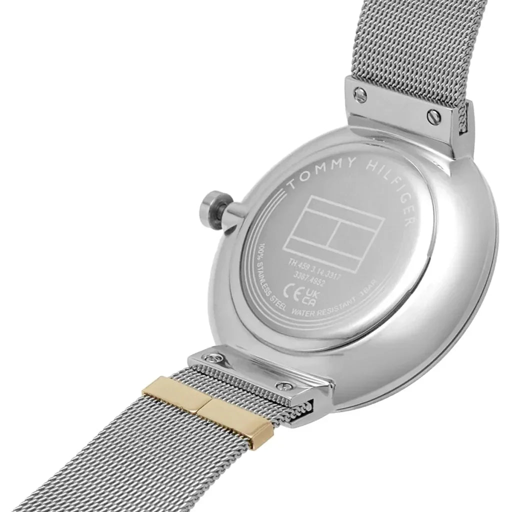 Tommy Hilfiger Lidia 1782537 Silver Dial Silver Mesh Women's Watch