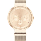 Tommy Hilfiger Lidia 1782538 Rose Gold Dial Rose Gold Mesh Women's Watch