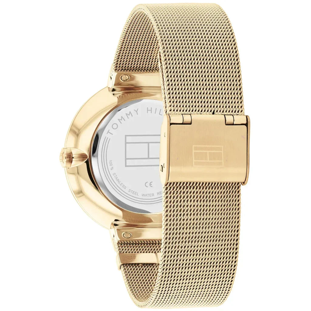 Tommy Hilfiger Lidia 1782539 Full Gold Mesh Multifunction Women's Watch