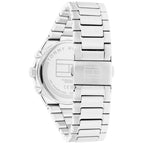 Tommy Hilfiger Tea 1782573 Two-Tone Silver & Rose Gold Wavy Dial Women's Watch