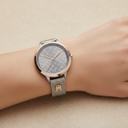 Tommy Hilfiger Tea 1782587 Gunmetal Mesh Rose Gold Bezel Women's Watch