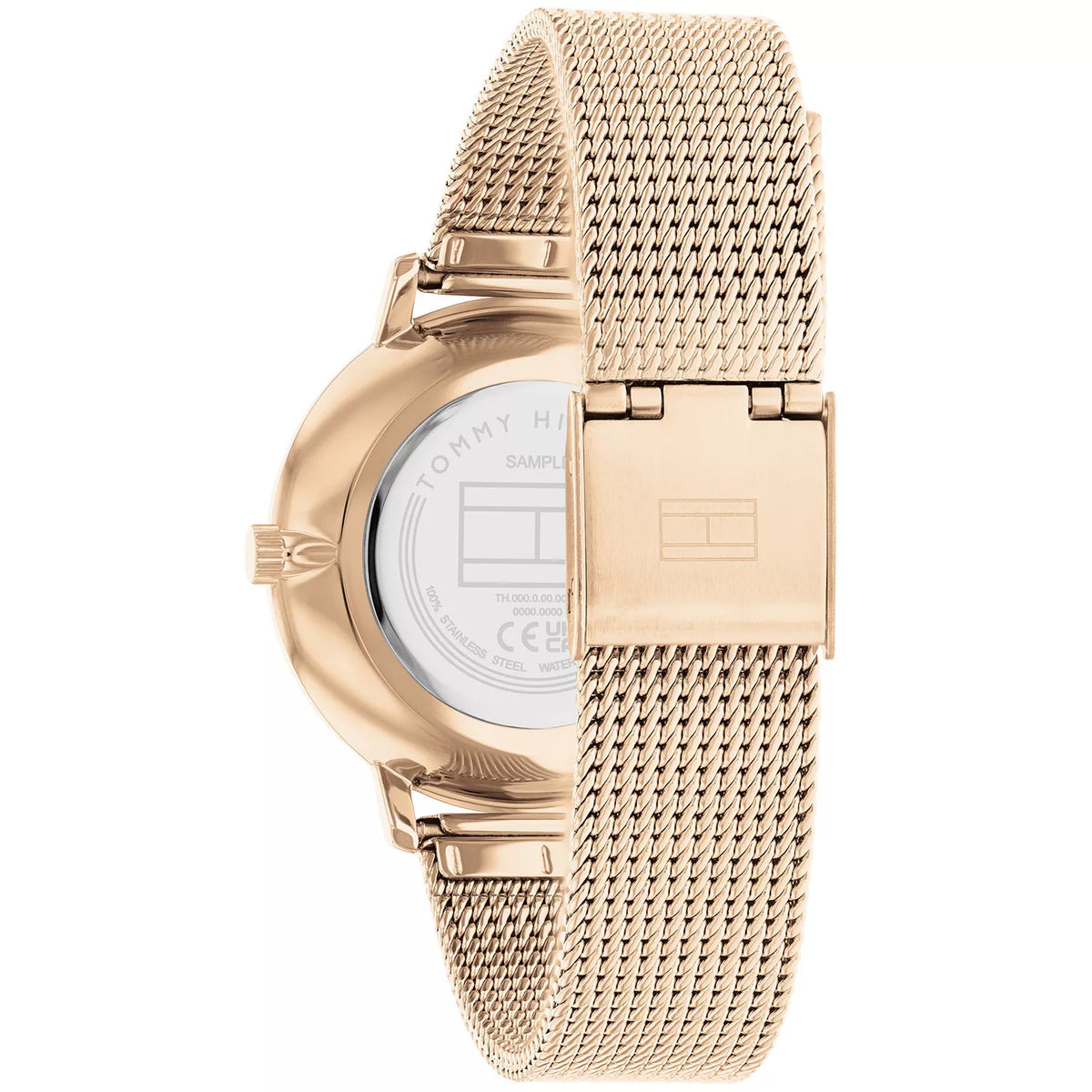 Tommy Hilfiger Pippa 1782669 Rose Gold Case Grey Dial Mesh Women's Watch