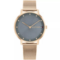 Tommy Hilfiger Pippa 1782669 Rose Gold Case Grey Dial Mesh Women's Watch