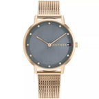 Tommy Hilfiger Pippa 1782669 Rose Gold Case Grey Dial Mesh Women's Watch