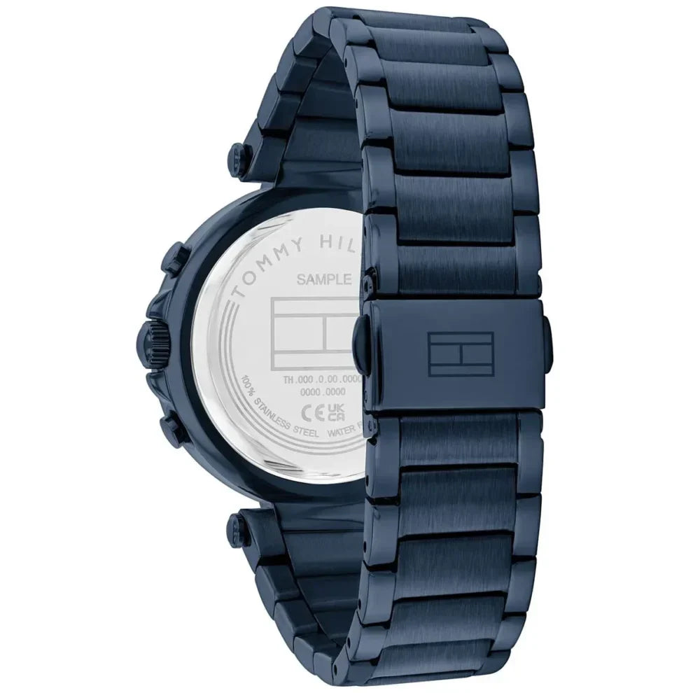 Tommy Hilfiger Emily 1782704 Full Navy Blue Crystal Bezel Women's Watch