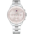 Tommy Hilfiger Mellie 1782706 Women's Silver Steel Watch with Pink Dial